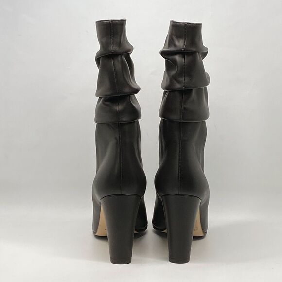 Manolo Blahnik Calasso 90MM Ruched Leather Boots size 38 - Picture 13 of 16